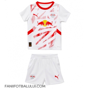 RB Leipzig Echipament de Fotbal Replică 2024-25 Copii Acasa (+ Șorturi)